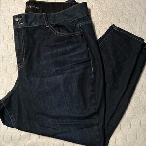 LANE BRYANT High rise skinny jeans 22 short